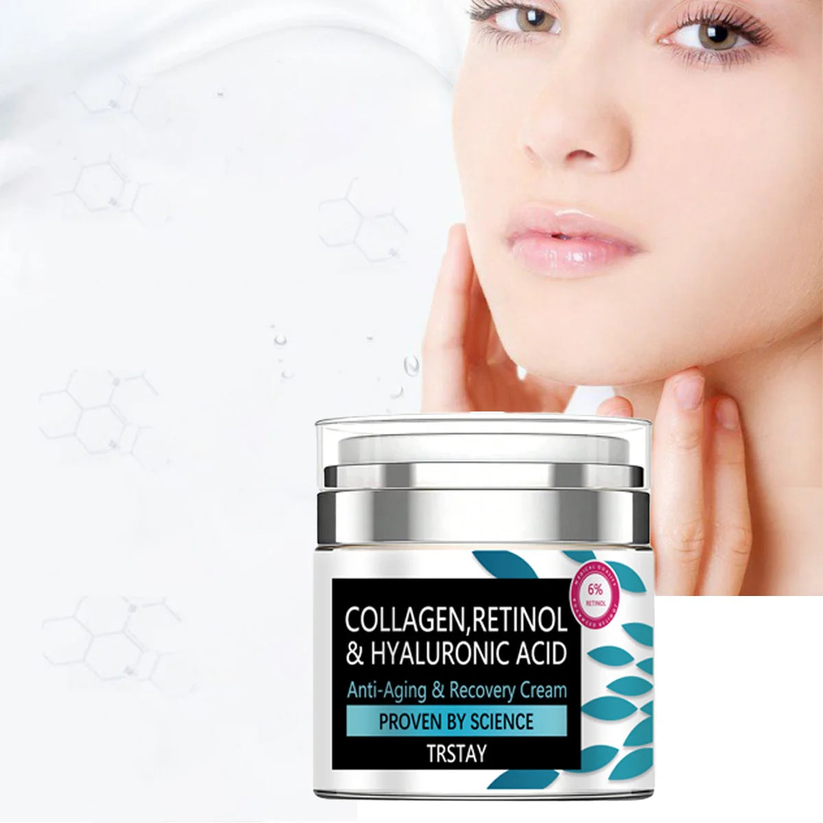 Simply Vital Collagen, Retinal & Hyaluronic Acid Cream